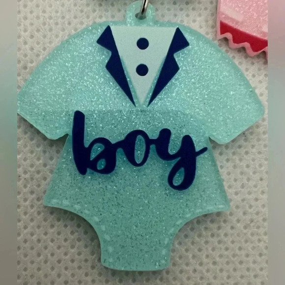 Boy & Girl | dangle earring set. - Picture 11 of 12